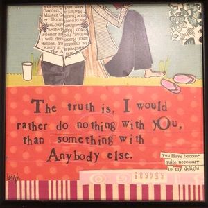 6x6 Leigh Standley design 3-D framed print